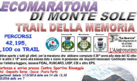 Ecomaratona di monte sole