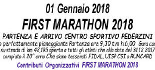 First Marathon 2018