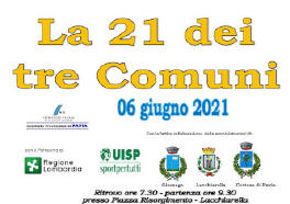 La 21 dei tre comuni 2021