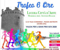 Lucera gara podistica 6 ore e maratona