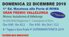 Maratona alle porte di Roma