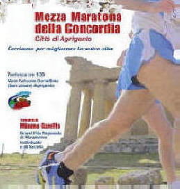 Mezza maratona concordia Agrigento