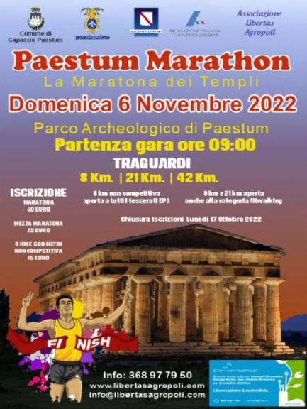 Paestum MArathon Agropoli 2022