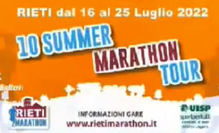Rieti 10 marathon luglio 2022