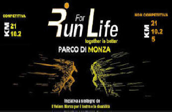 Run life gara podistica maratona