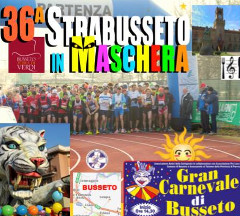 Strabusseto in maschera mezza maratona busseto