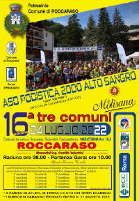 Tre_Comuni gara podistica Roccaraso 2022